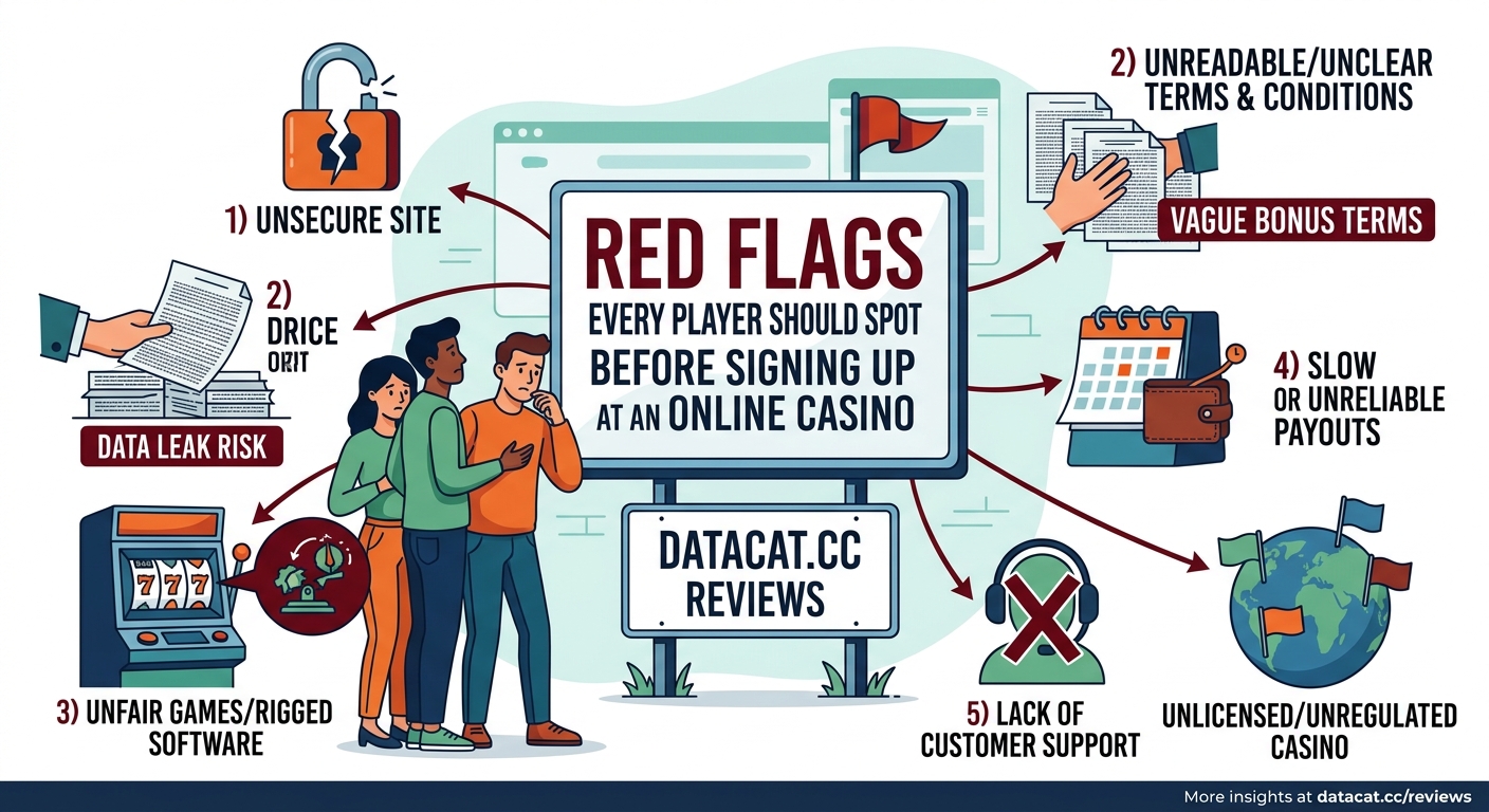 Red Flags Every Player Should Spot Before Signing Up at an Online Casino — 1