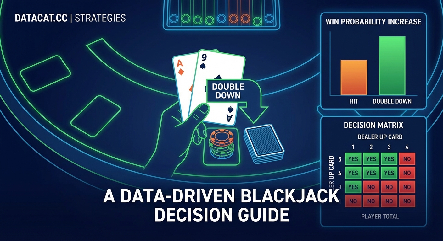 When Should You Double Down? A Data-Driven Blackjack Decision Guide - Illustration 2