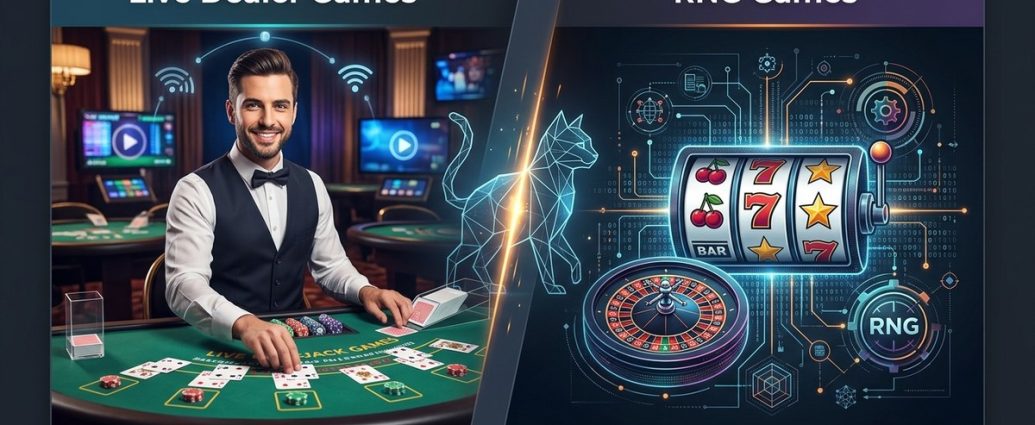 Live Dealer Games vs RNG Games: What's Actually Better?
