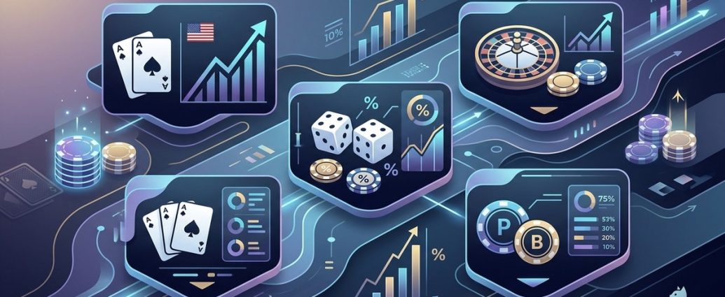 5 Table Games with the Best Odds for US Players in 2026