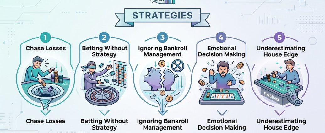 The 5 Biggest Betting Mistakes That Drain Your Casino Bankroll