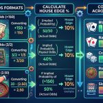 Converting Casino Odds Formats to Compare House Edge Across Games