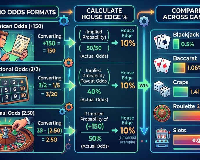 Converting Casino Odds Formats to Compare House Edge Across Games